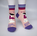 Blue Q - Women's Ankle Socks - Bxtches Get Stuff Done