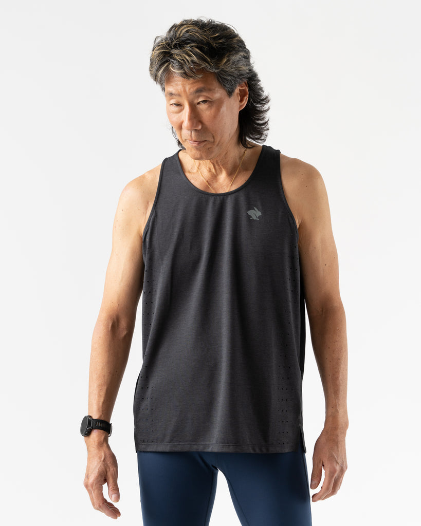 Red Dot Running Company - rabbit - Race Pace Tank - Black - Men's