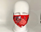 Tailwind - Face Mask (Adult) by BOCO Gear - RED