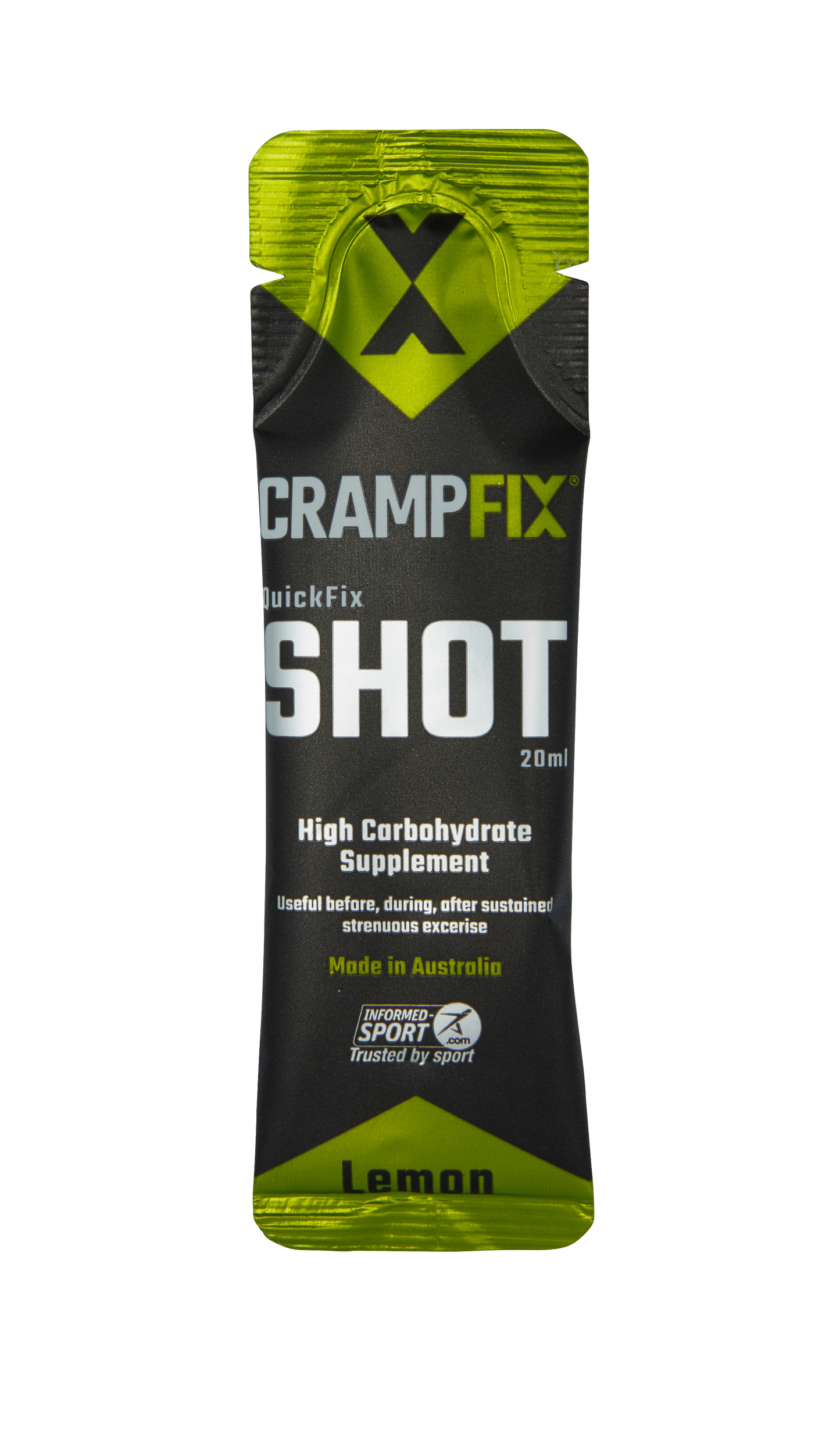 CRAMPFIX - QuickFix Shots - 6 x 20ml Single Serve
