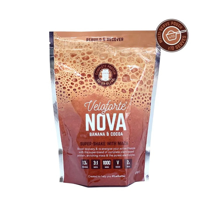 Veloforte - Recovery Protein Shake - Nova (Banana & Cocoa) - 10-Servings