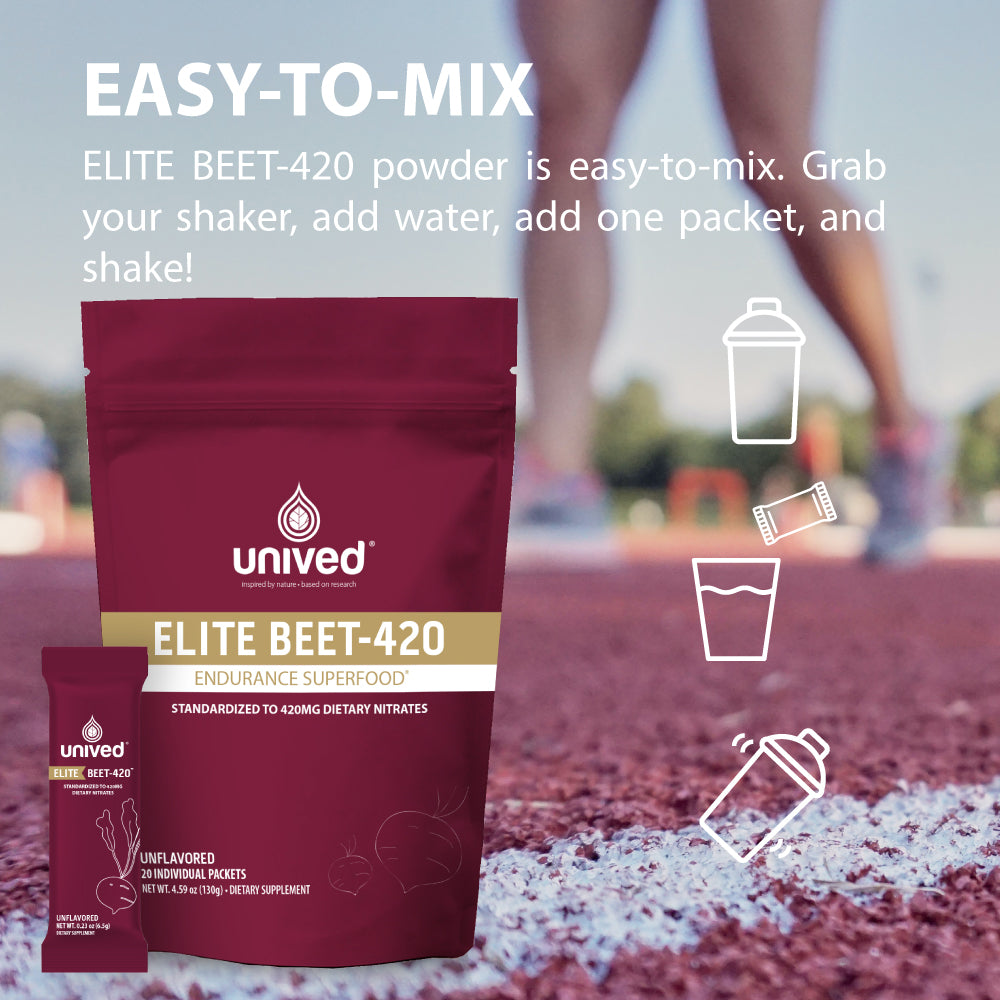 Unived Elite BEET 420 - 20 Servings Pouch