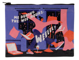 Blue Q - Zipper Pouch - The Wee Hours
