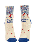 Blue Q - Women's Ankle Socks - I'm A Country Girl