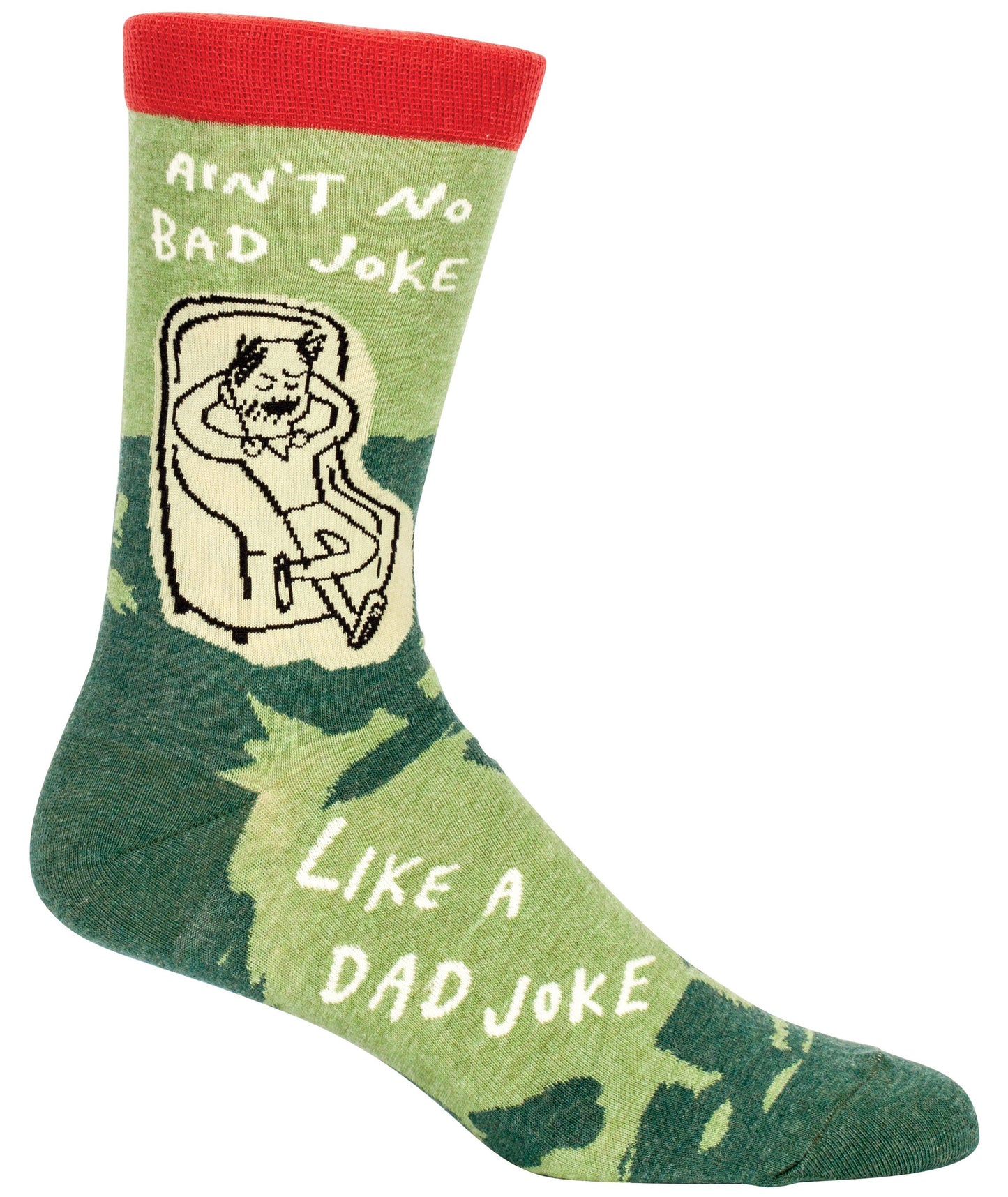 Blue Q - Men's Crew Socks - Dad Joke