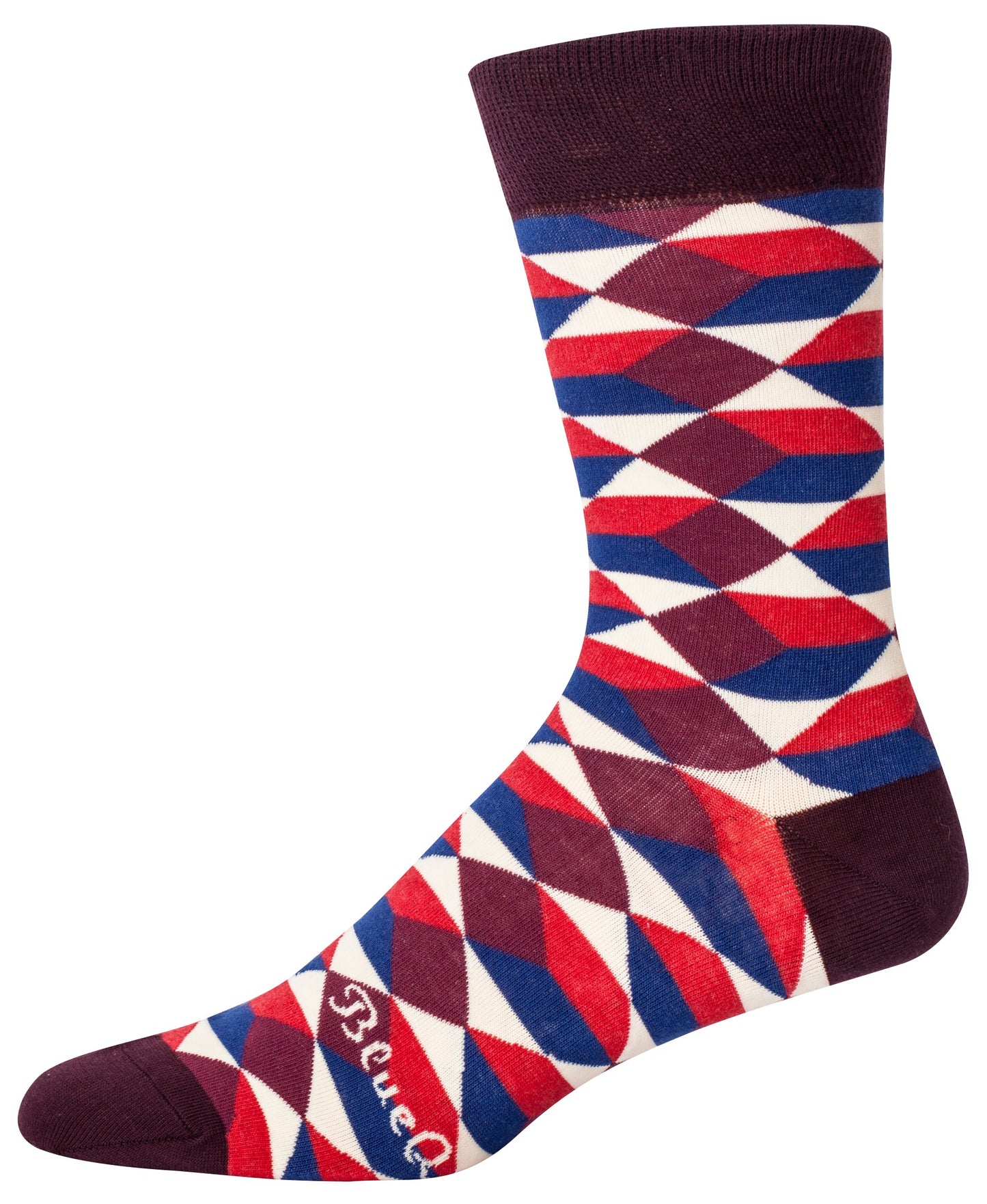 Blue Q - Men's Crew Socks - Busy Making a Fxxking Difference