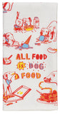 Blue Q - Dish Towel - All Food Is Dog Food