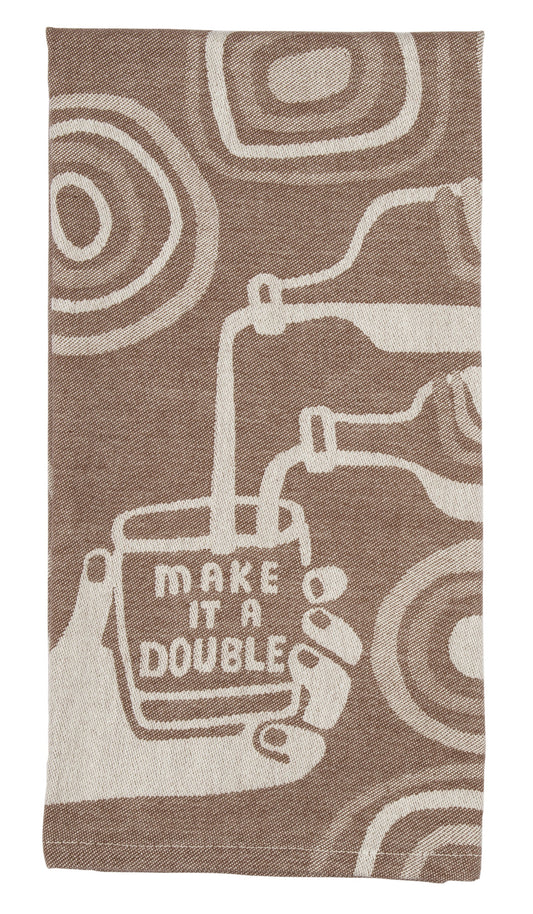 Blue Q - Dish Towel - Make It A Double