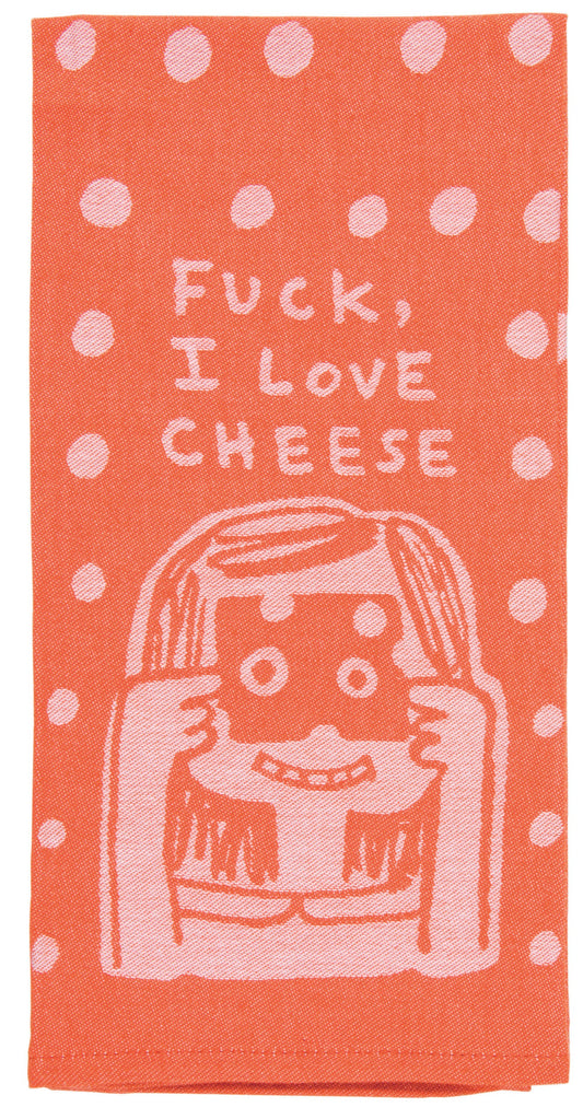 Blue Q - Dish Towel - Fxxk, I Love Cheese